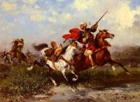Washington, Georges - Battle of the Arab Cavaliers